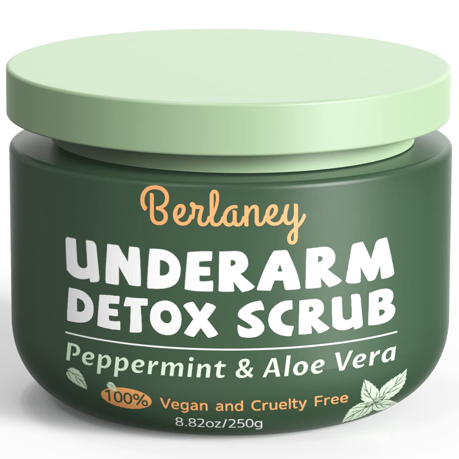 Armpit Detox Scrub – Peppermint & Aloe Underarm Exfoliant