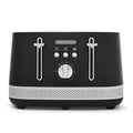 Morphy Richards Illumination 4 Slice Toaster | Black, 7 Settings