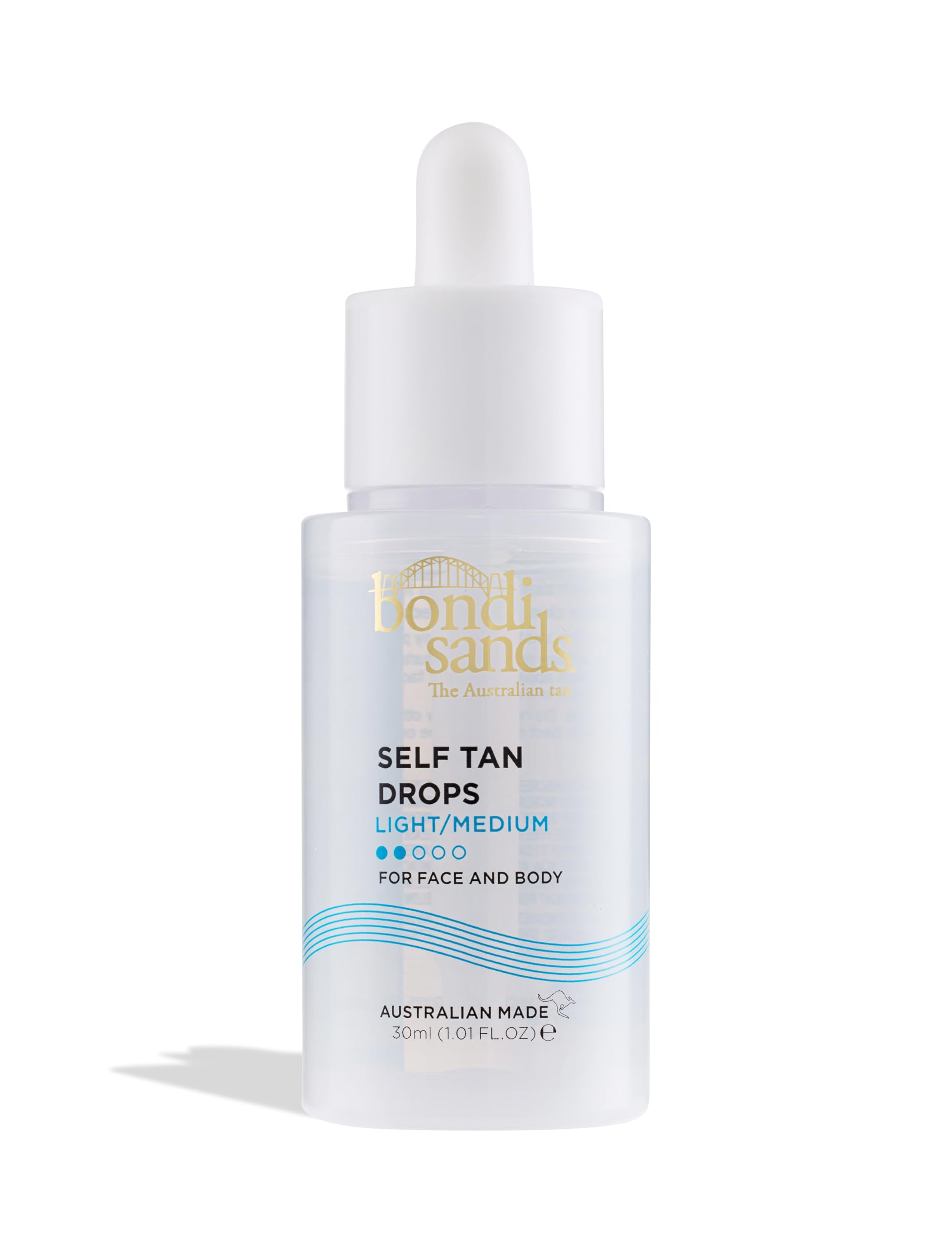 Bondi Sands Self Tan Drops – Light/Medium Tanning Drops for Sensitive Skin