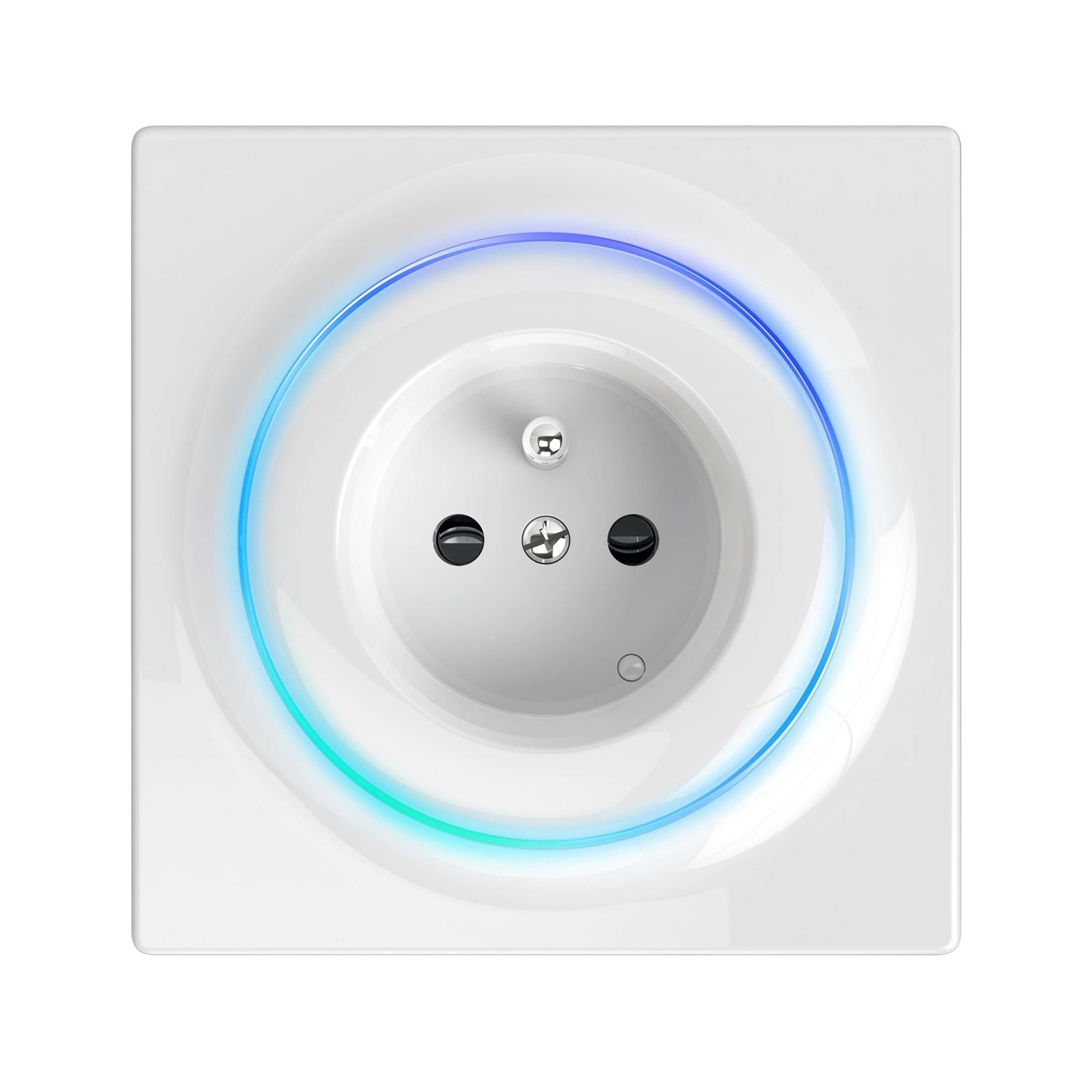 Fibaro Walli Type E Smart Outlet – Z-Wave Plus Socket with Energy Meter
