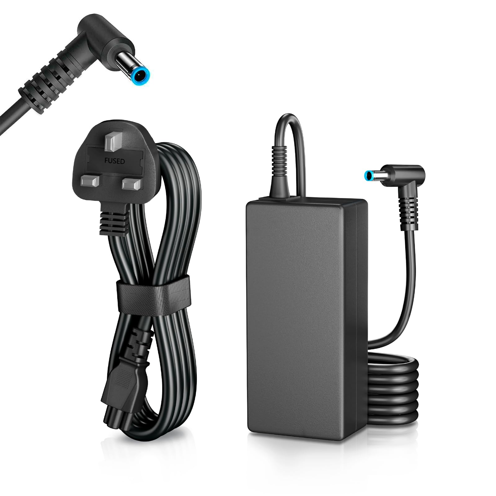 HP 45W Laptop Charger – 19.5V 2.31A AC Adapter for Pavilion & Elitebook