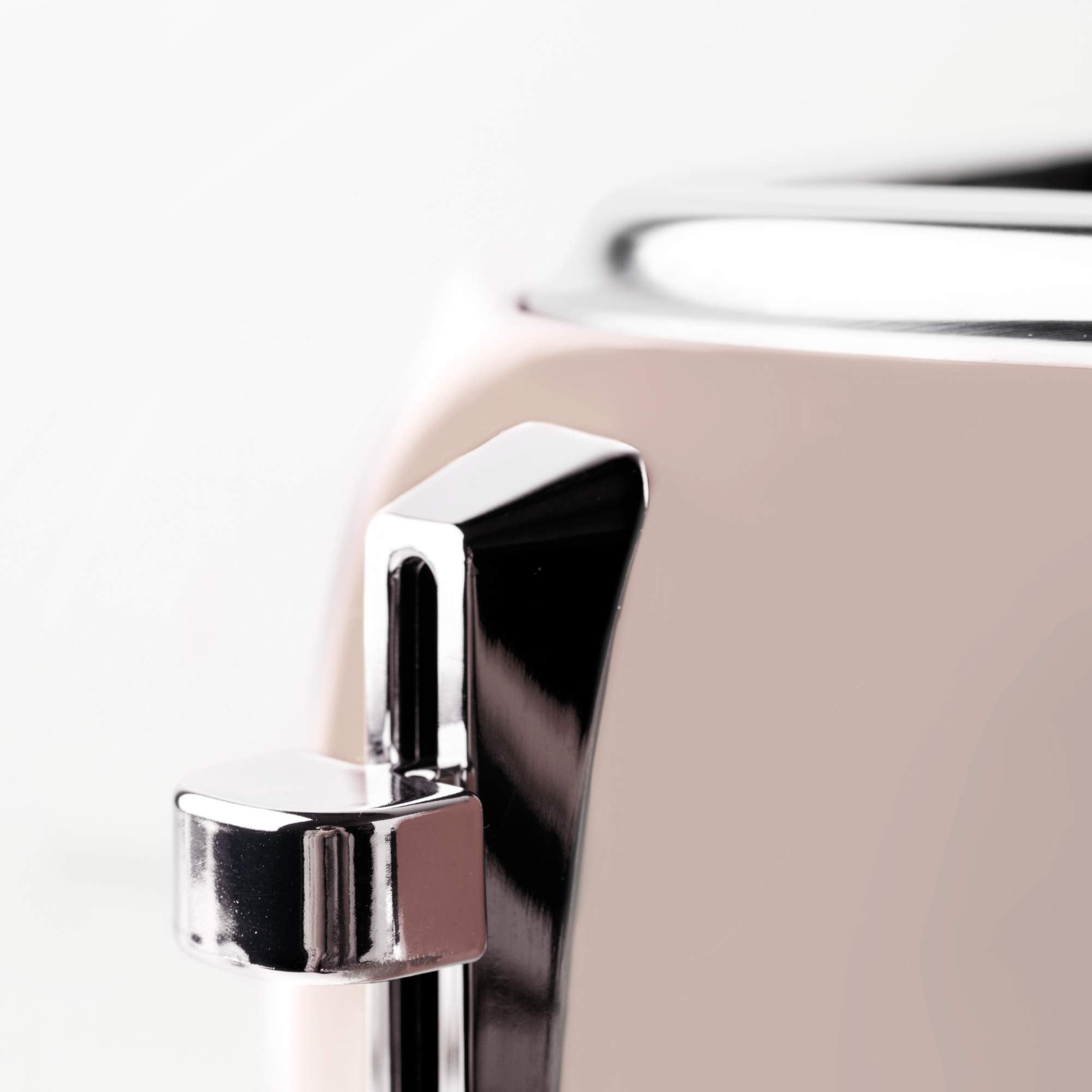 Haden Jersey 4 Slice Retro Toaster – Putty Stainless Steel Housing