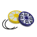 PUREBURG HEPA Filter Set for Dyson DC14 DC15 Animal All Floors Vacuums