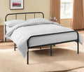 House Of Home Double Metal Bed Frame – Extra Strong Storage Base, Black