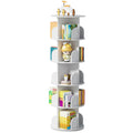 ybaymy Rotating Bookcase, 5 Levels, Standing Shelf, Office Shelf, Decorative Shelf, 360° Freely Rotatable Bookcase - image 1