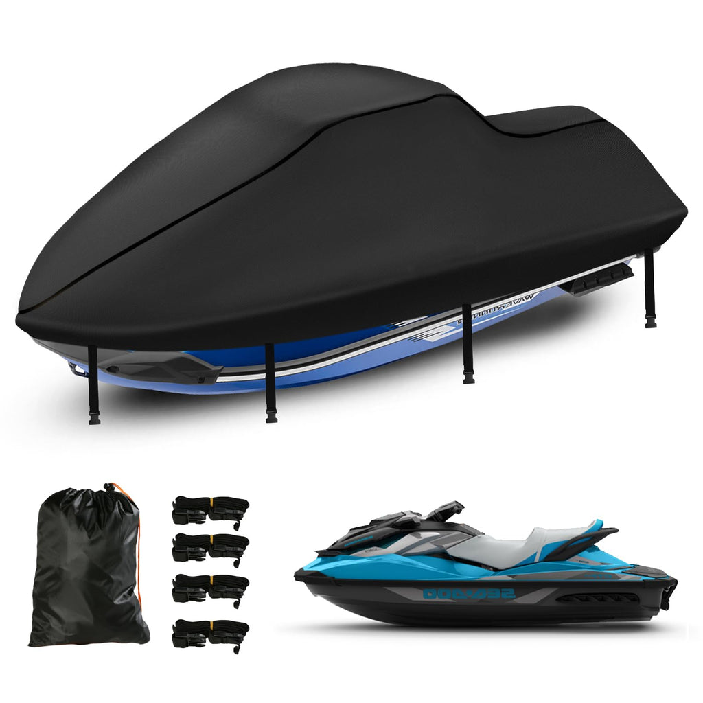 3-Seater Jet Ski Cover – 420D Heavy Duty Waterproof PWC Cover