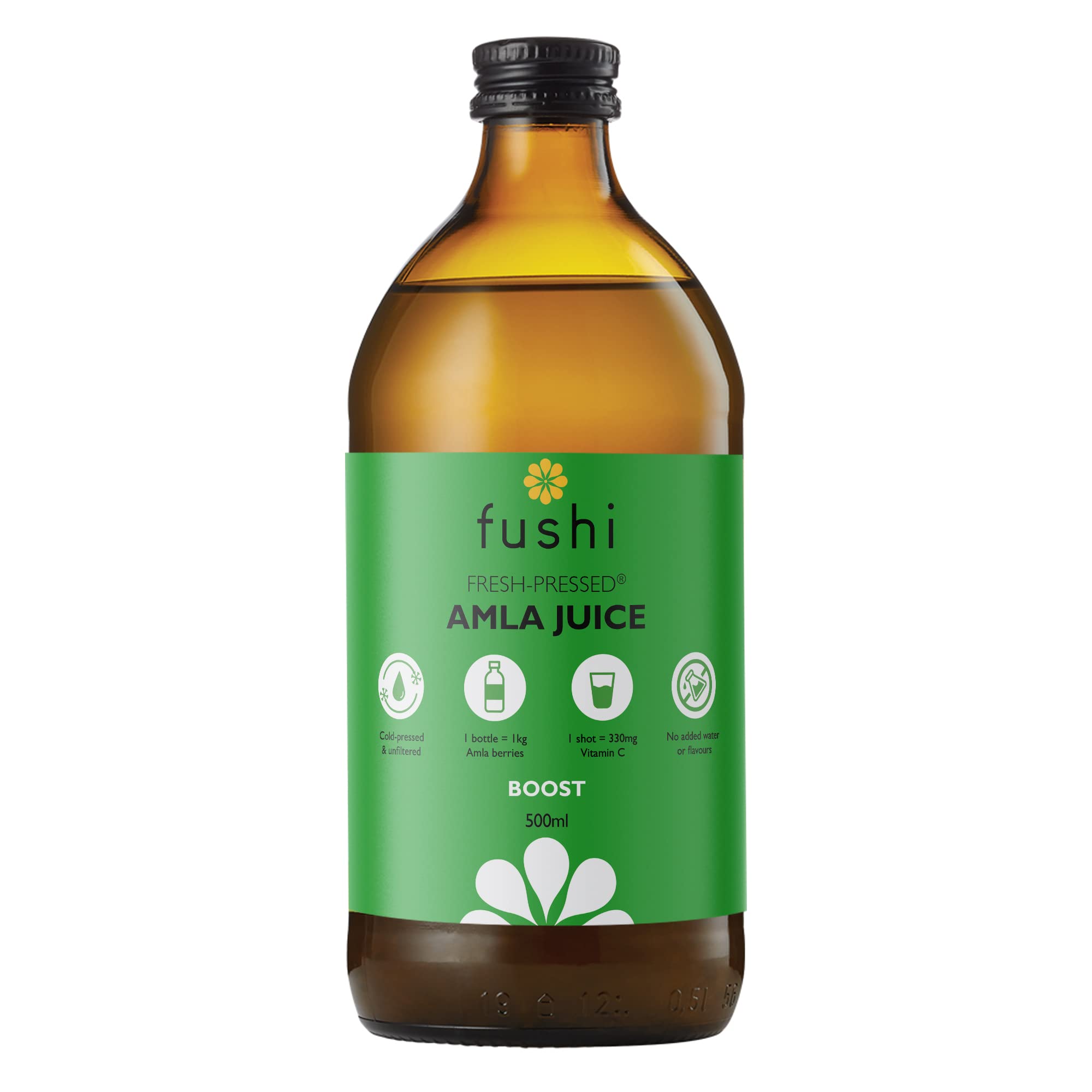 Fushi Amla Juice 500ml – Fresh-Pressed Indian Gooseberry Vitamin C