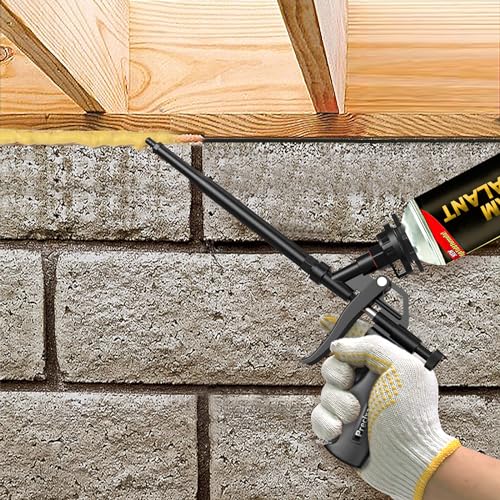 Preciva Professional Expanding Foam Gun – Heavy Duty Spray Applicator