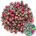 TooGet Dried Golden-rim Rose Buds - Culinary Grade Herbal Tea - 4 OZ