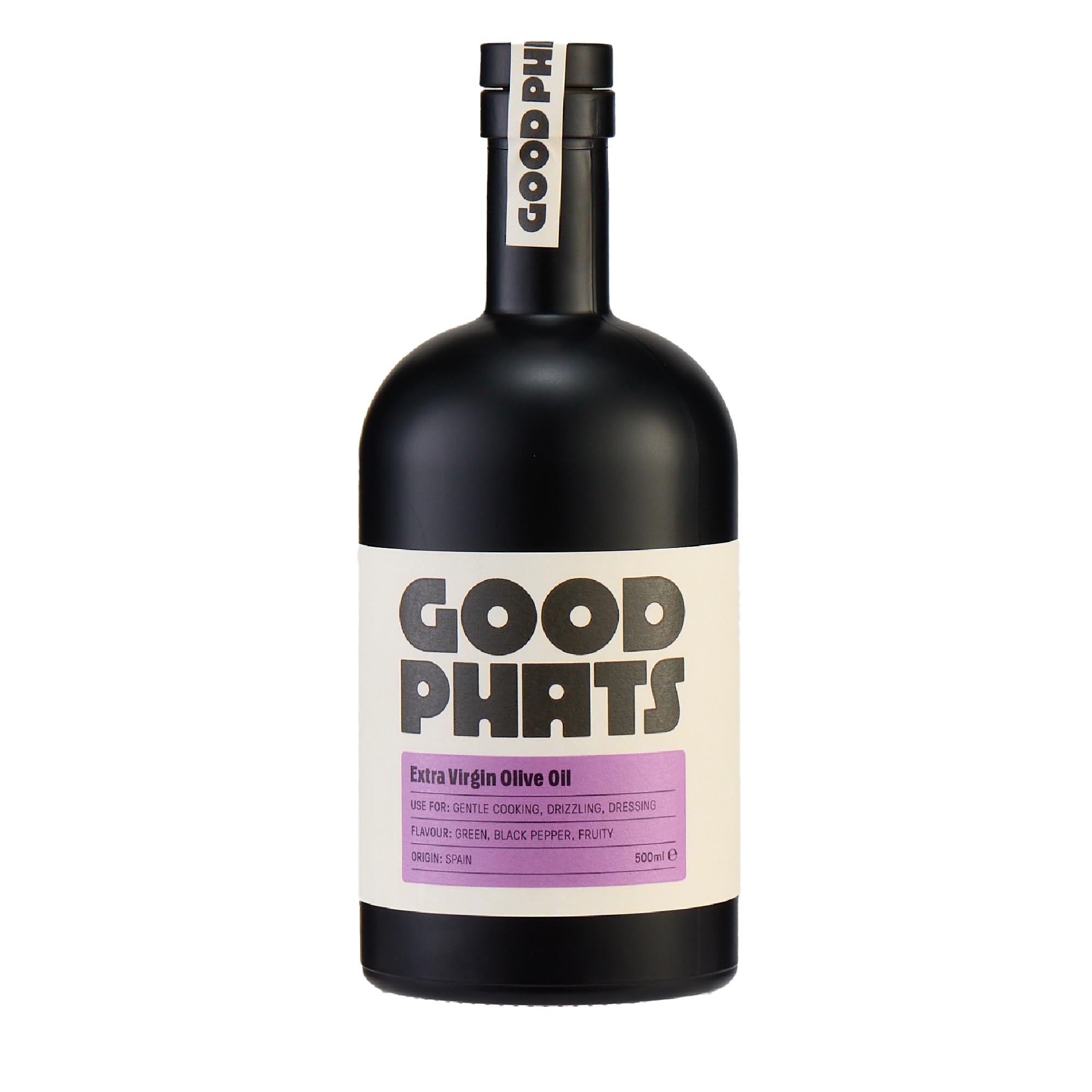 GOOD PHATS Spanish Extra Virgin Olive Oil – Cold-Pressed Cooking Oil (500ml)
