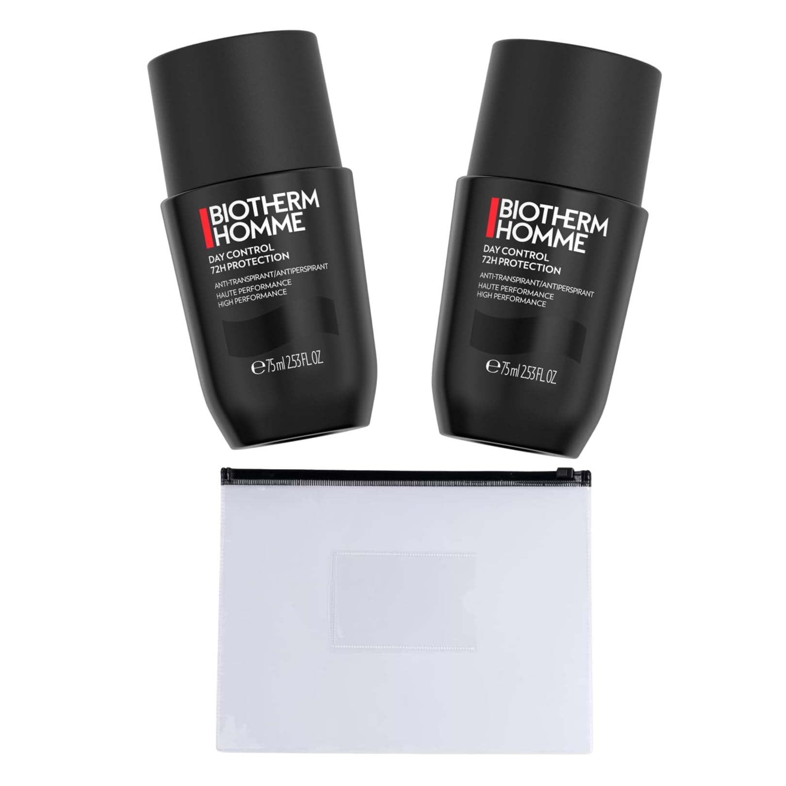 Jolof Store Mens Deodorant Roll On 2x75ml – 72H Protection for Sensitive Skin