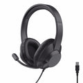 Trust Roha II Max USB-C Over-Ear Headset with Microphone for PC