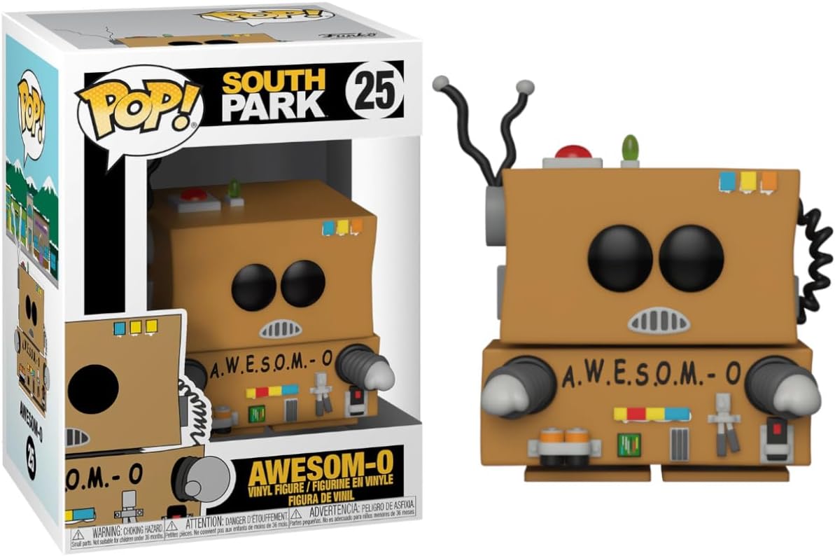 Funko Pop! South Park Eric Cartman Awesom-O 3.75" Vinyl Figure