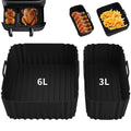 Jolof Store Silicone Air Fryer Liners for Philips 3000 Series - 2 Pcs
