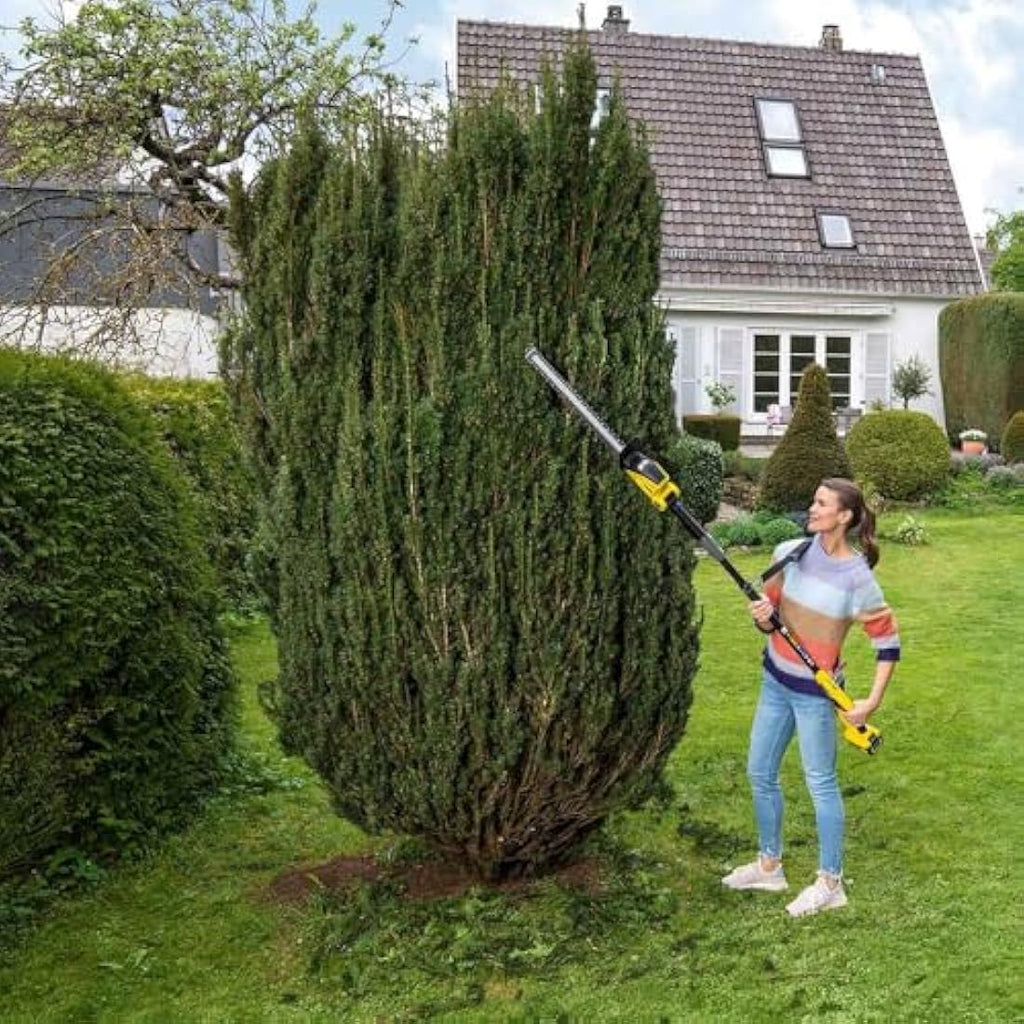 Kärcher PHG 18-45 Cordless Pole Hedge Trimmer – 45cm Blade, 4m Reach