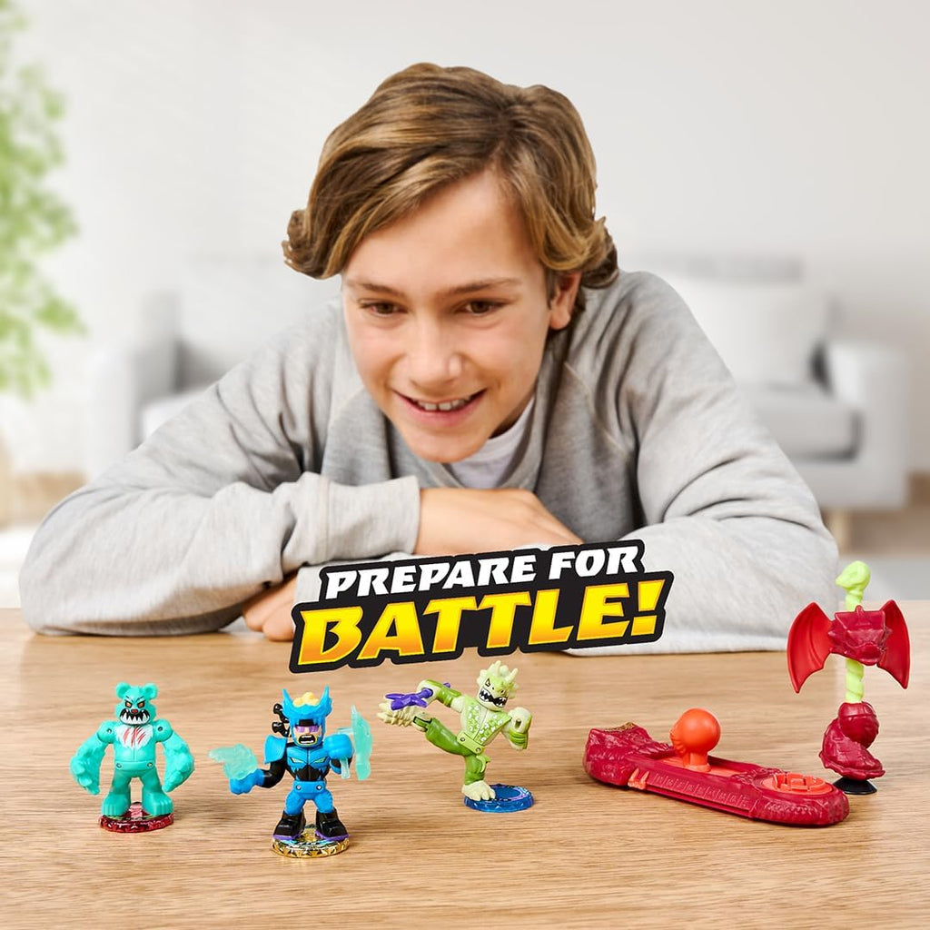 Akedo Legends Beast Strike Starter Set - 3 Action Figures by Snaps