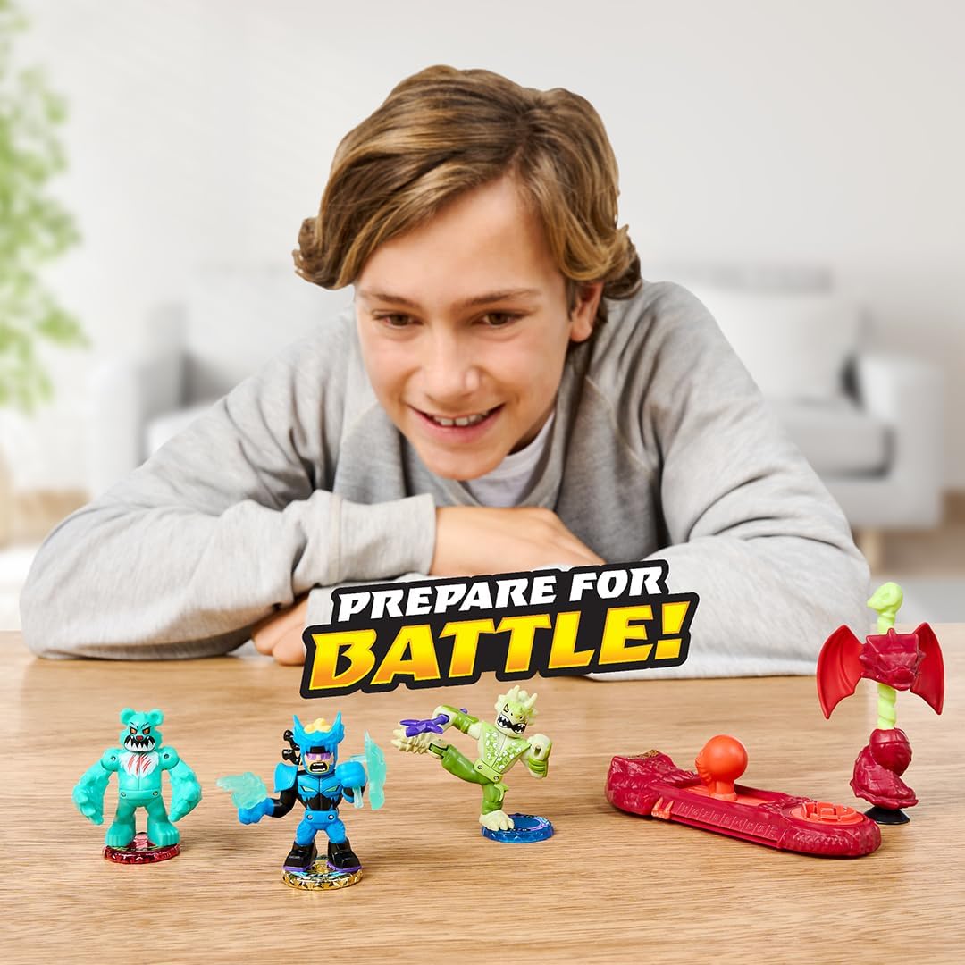 Akedo Legends Beast Strike Starter Set - 3 Action Figures by Snaps