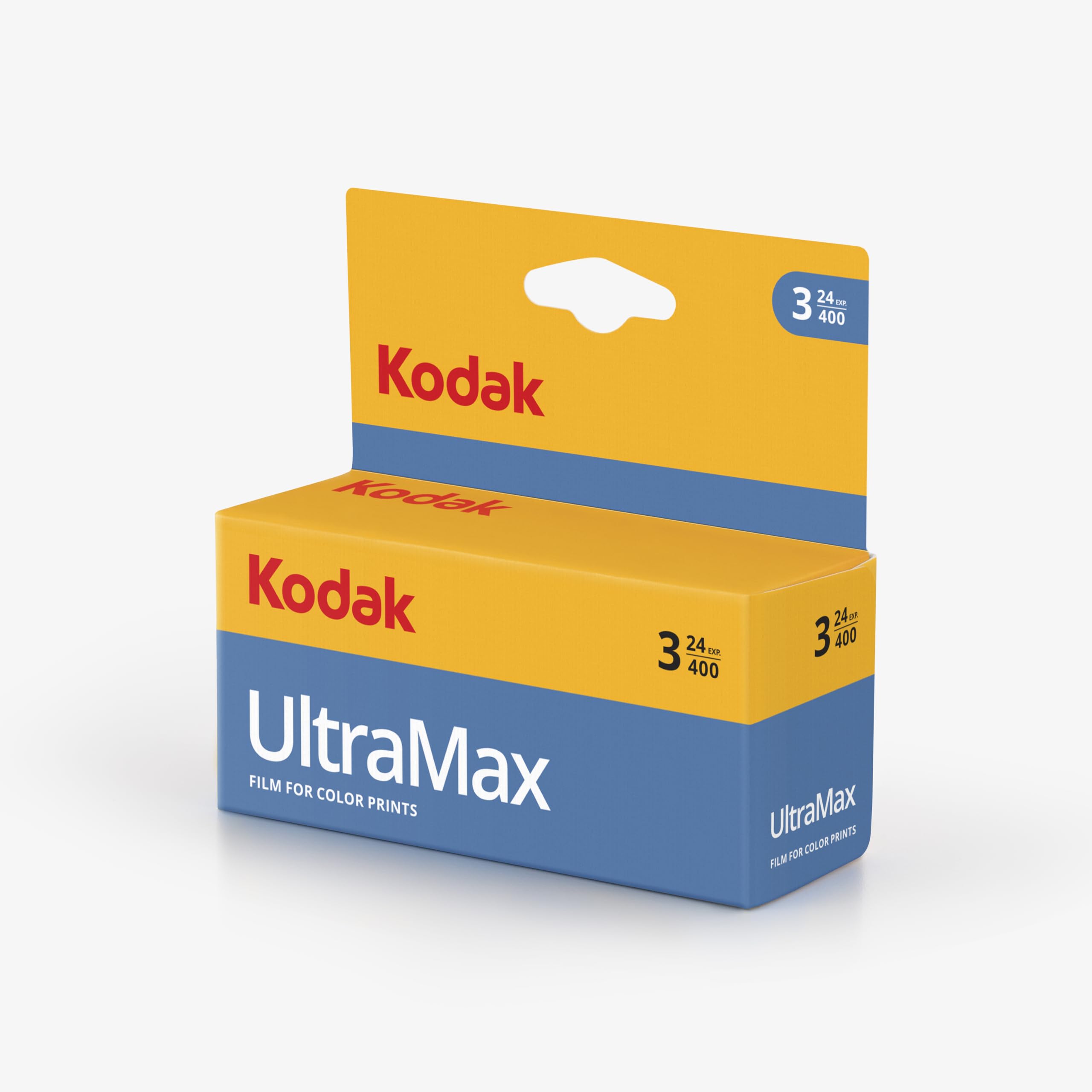 Kodak UltraMax 400 Color 35mm Film - 24 Exposures (Pack of 3)