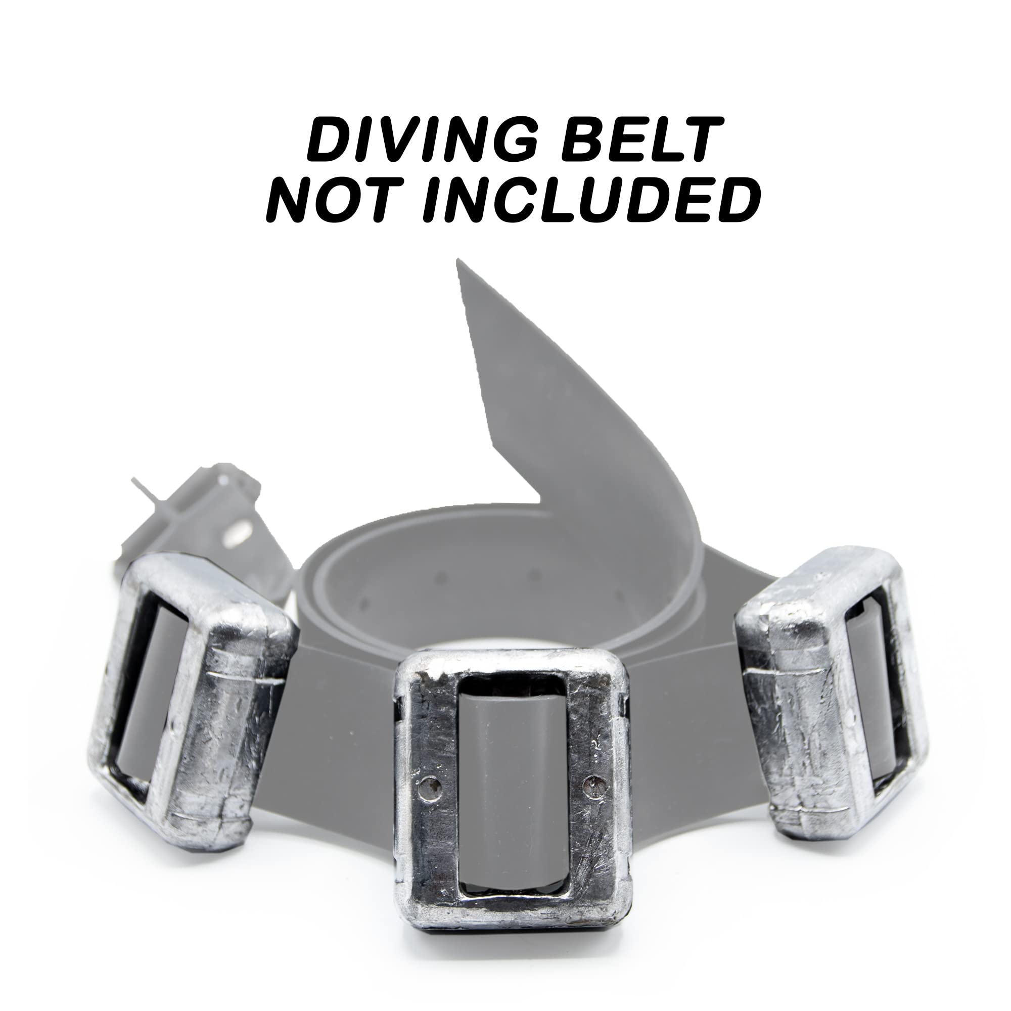 Namaka Lead Diving Weights 1kg - Contoured Ballast for Scuba & Freediving
