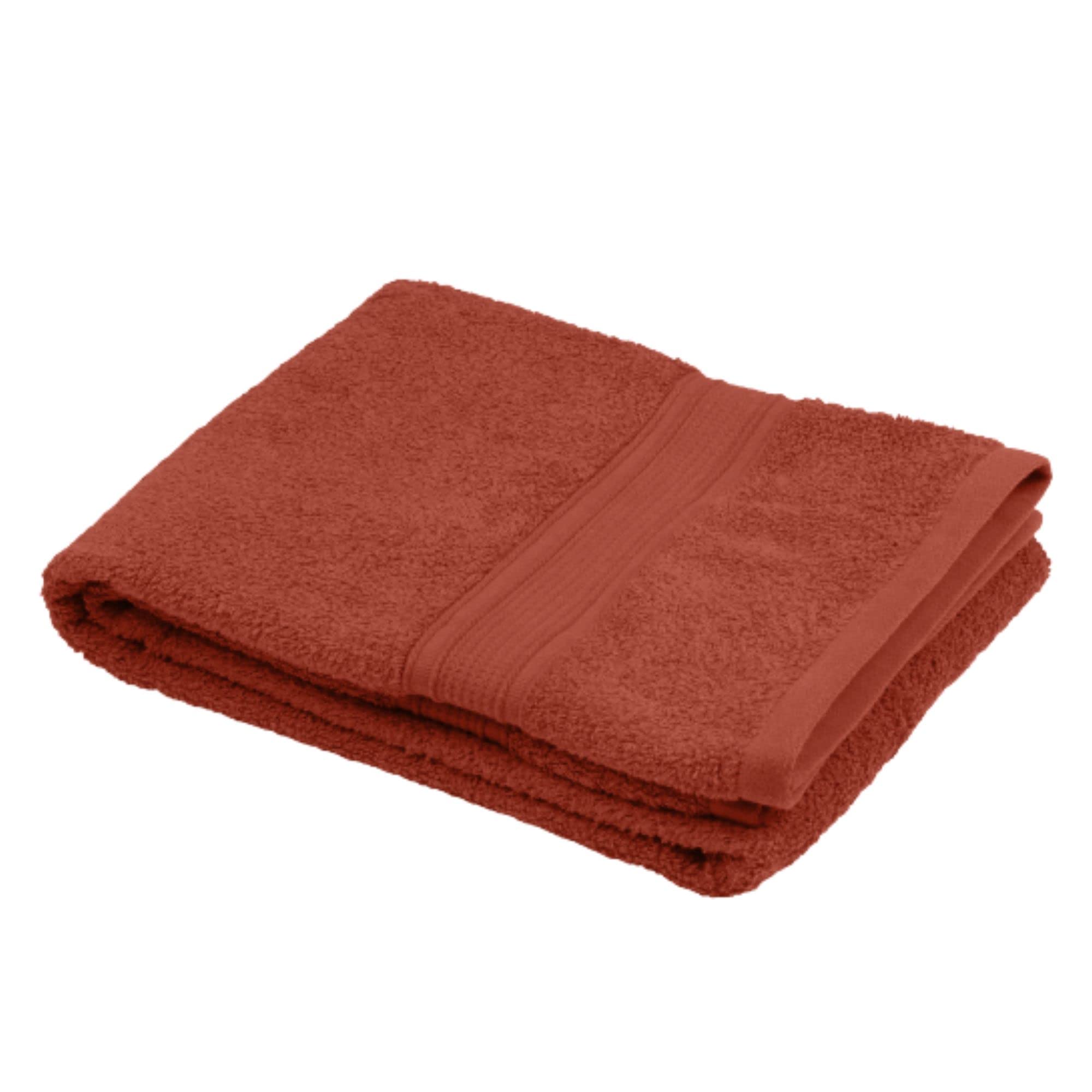 Stof Lagune Organic Cotton Bath Towel – Terracotta – 70 x 140 cm