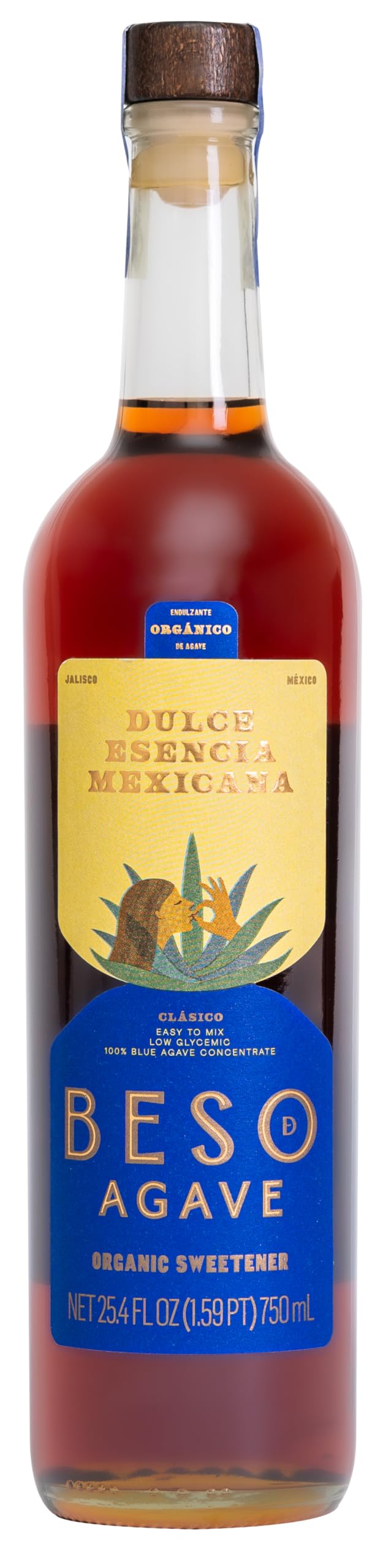 Beso de Agave Organic Blue Weber Agave Syrup - 75cl Cocktail Mixer