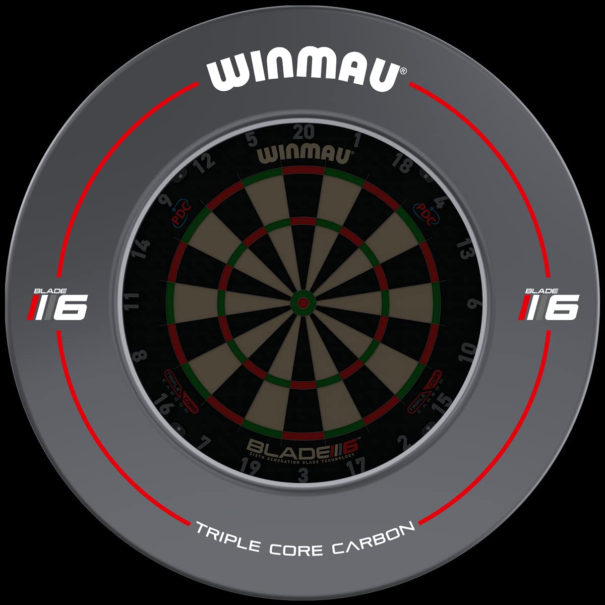 Winmau Blade 6 Dartboard Surround – Protective Wall Guard for Bristle Boards