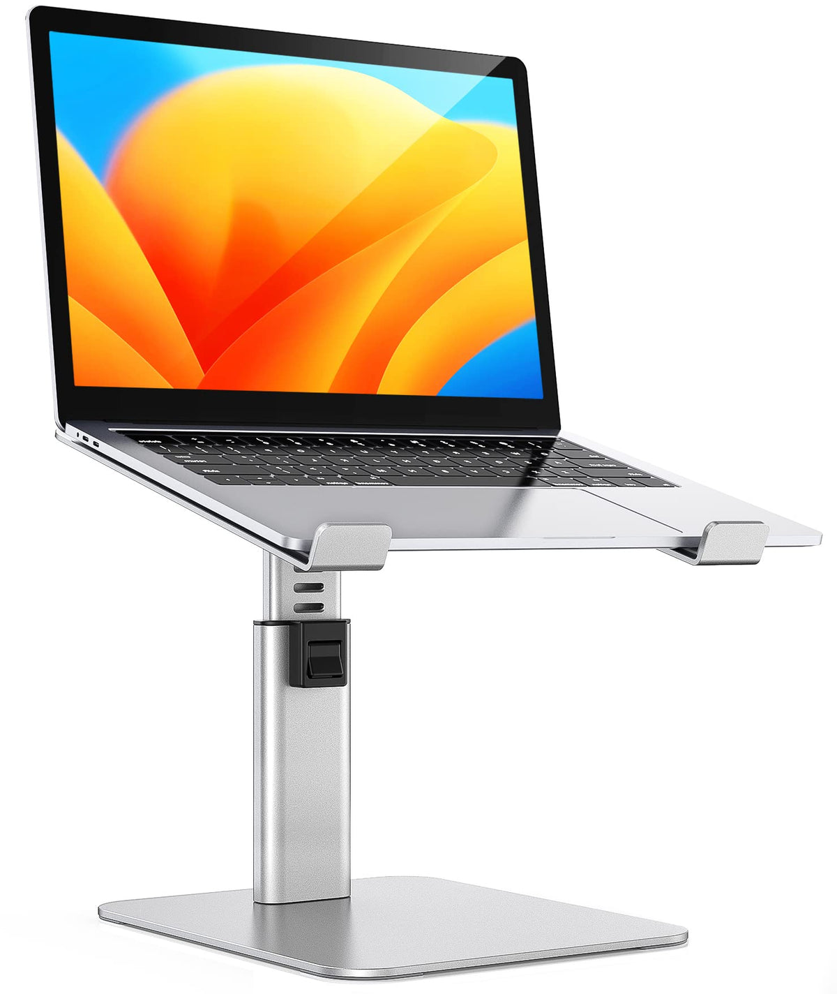 Babacom Laptop Stand for Desk, 8 Adjustable Height Aluminum Laptop Riser - image 1