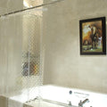 Ecooe 3D Rhombus Shower Curtain – Waterproof EVA Mildew Resistant 120x200cm
