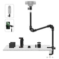 KDD 22in Flexible Webcam Stand & Phone Holder | Gooseneck Desk Mount