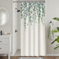 Eucalyptus Stall Shower Curtain | Sage Green Floral Polyester
