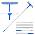 Newthinking 2-in-1 Window Cleaning Kit | 180cm Squeegee & Scrubber