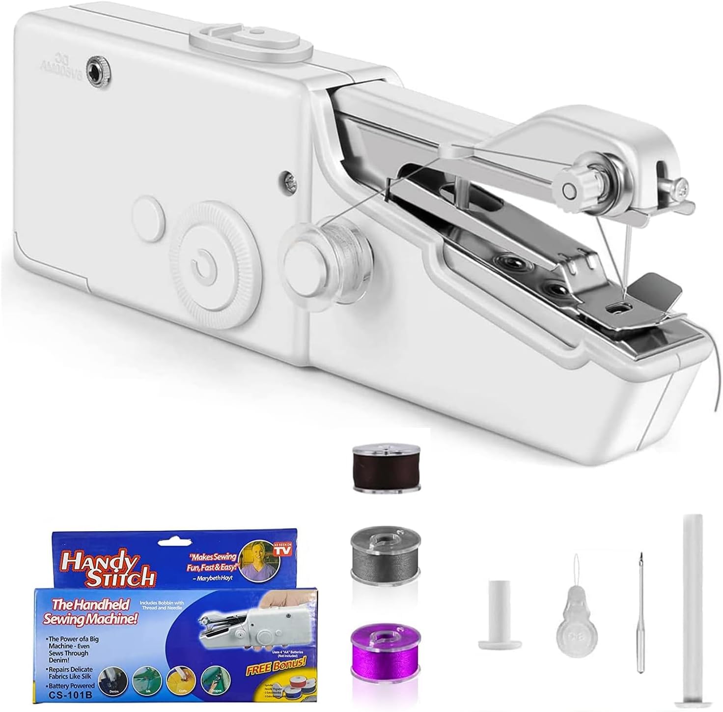 Portable Mini Sewing Machine – Handheld DIY Tool for Beginners