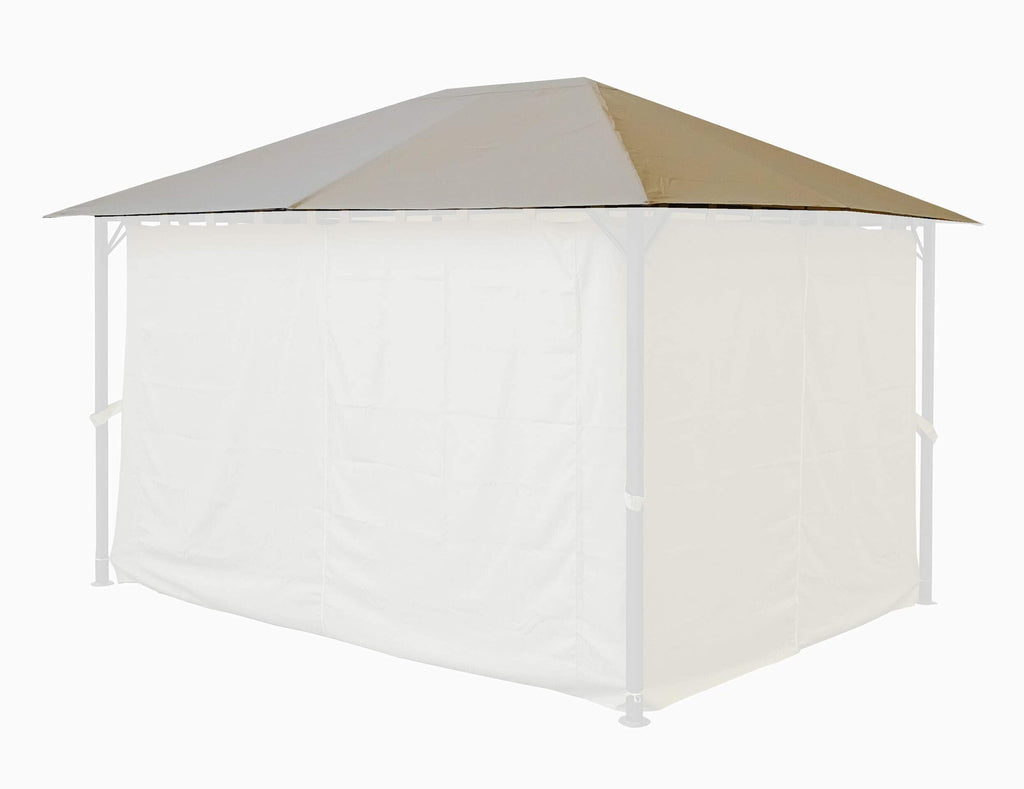 Replacement Roof for 3x4m Garden Pavilion - Beige Polyester