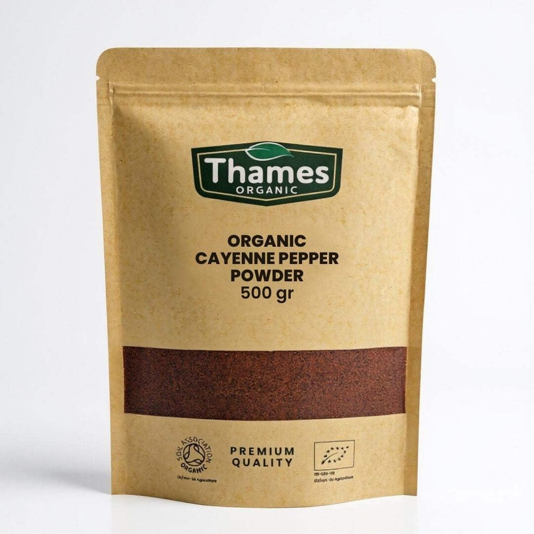 Organic Cayenne Pepper Powder – Ground Chili Spice, 100% Pure