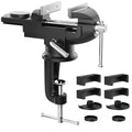 Housolution 3 Inch Universal Table Vise | 360° Swivel Base Bench Clamp