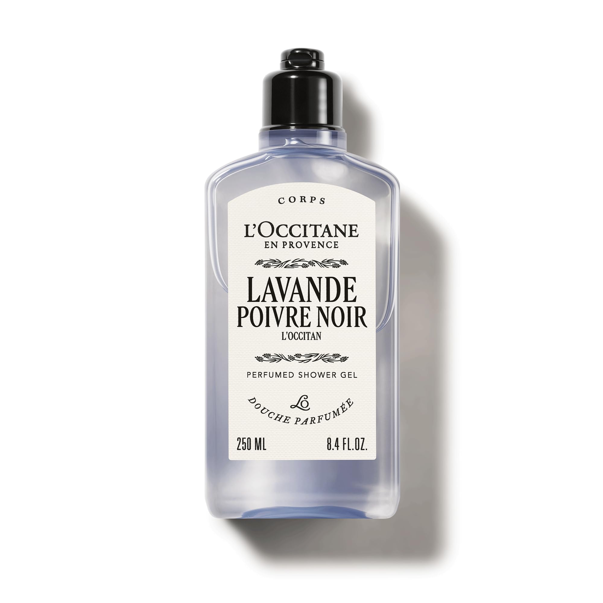 L'Occitane Lavande Poivre Noir Men's Shower Gel - Lavender & Black Pepper 250ml