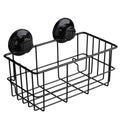 SANNO Rustproof Stainless Steel Shower Caddy | Suction Cup Bath Basket