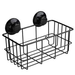 SANNO Rustproof Stainless Steel Shower Caddy | Suction Cup Bath Basket