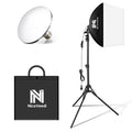 Niceveedi Photography Softbox Light Kit - 5400K LED Studio Lighting