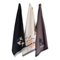 DII Halloween Cotton Kitchen Hand Towel Set | Spooky Yikes Design, 3pc