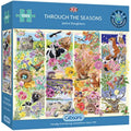 Gibsons Through the Seasons 1000 Piece Jigsaw Puzzle - Nature Wildlife