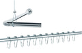 Libaro Universal Shower Rail Set – Rust-Proof Aluminum L & U Shape