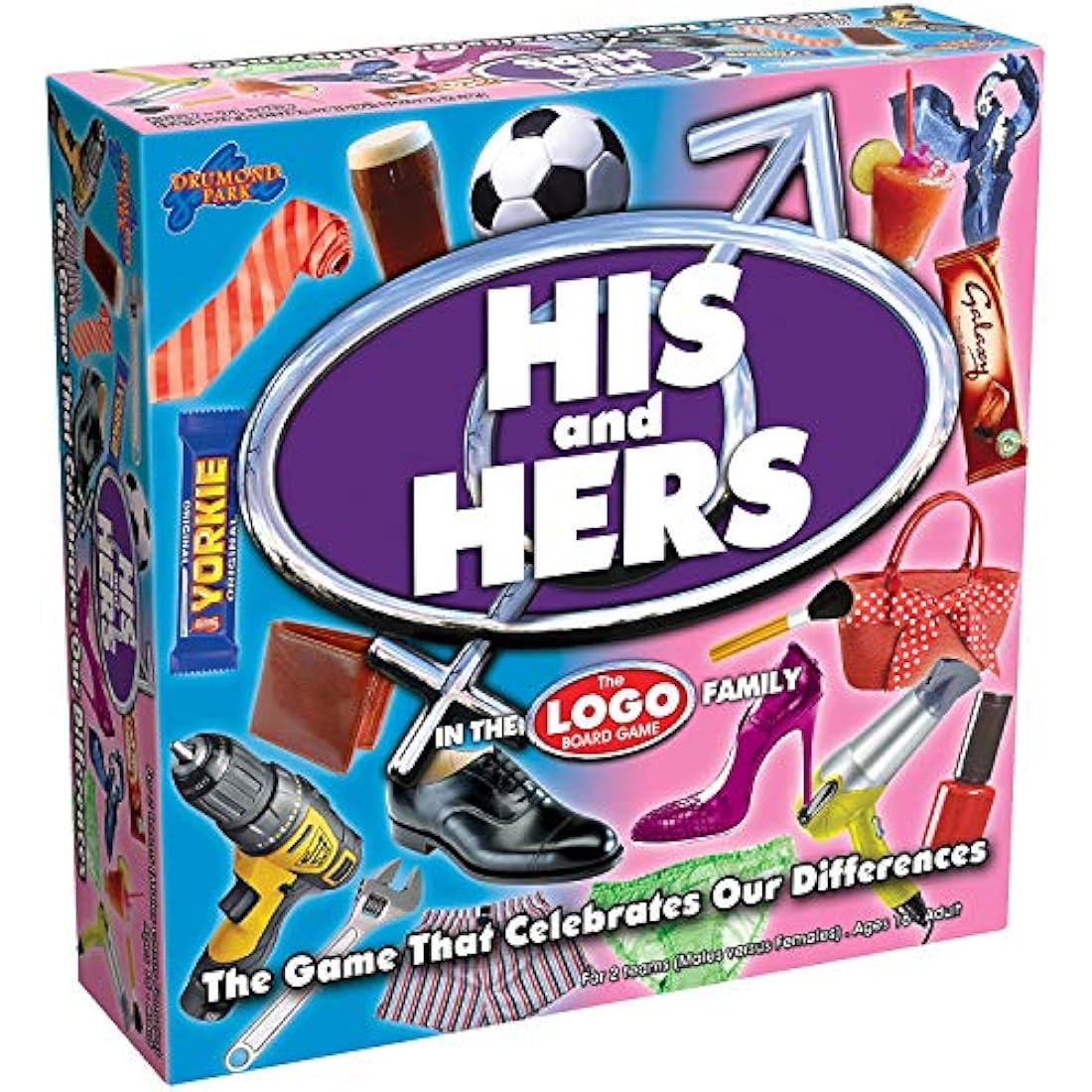 His and Hers Board Game | Jolof Store Humorous Couples Party Game