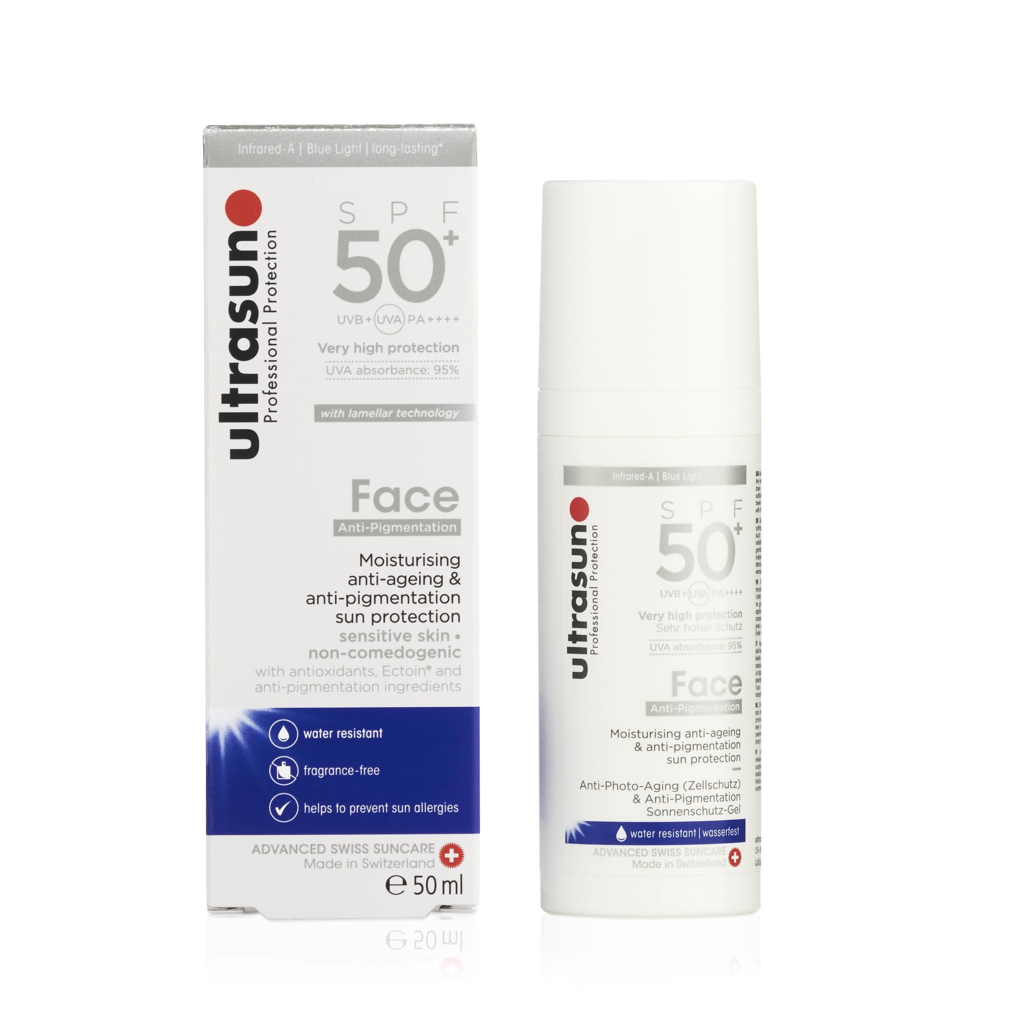 Ultrasun Anti-Pigmentation Face Sunscreen SPF50+ for Sensitive Skin – 50ml