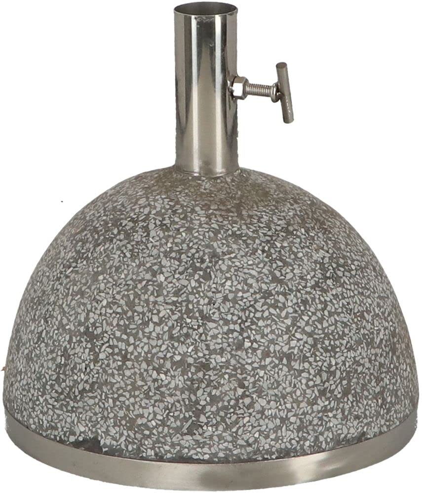 Esschert Design Granite Parasol Stand – 11.5kg Heavyweight Base, Grey