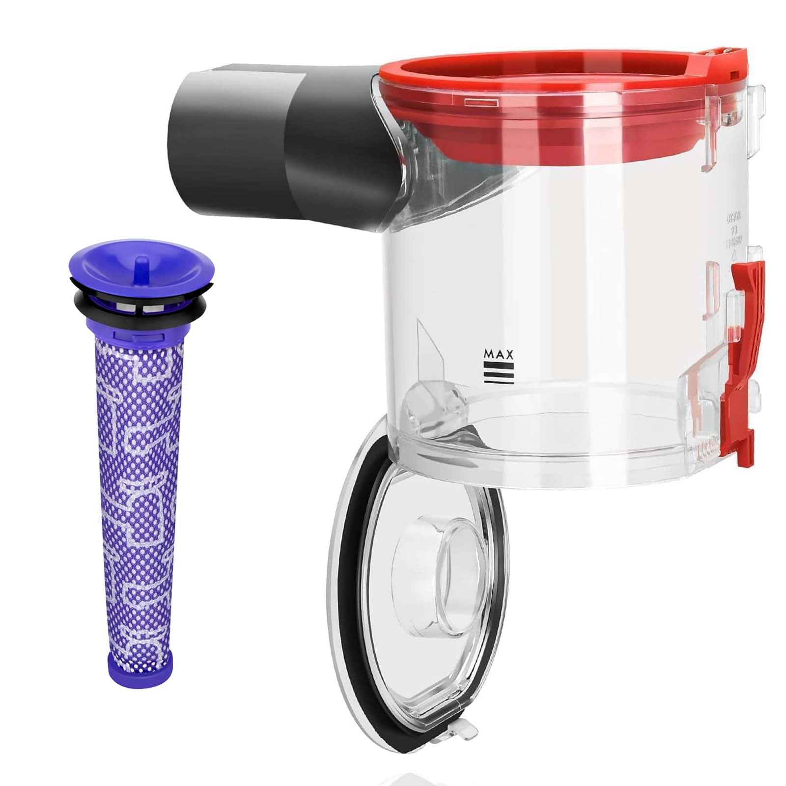 Jolof Store Dust Bin Replacement for Dyson V7 V8 SV10 SV11 Vacuum