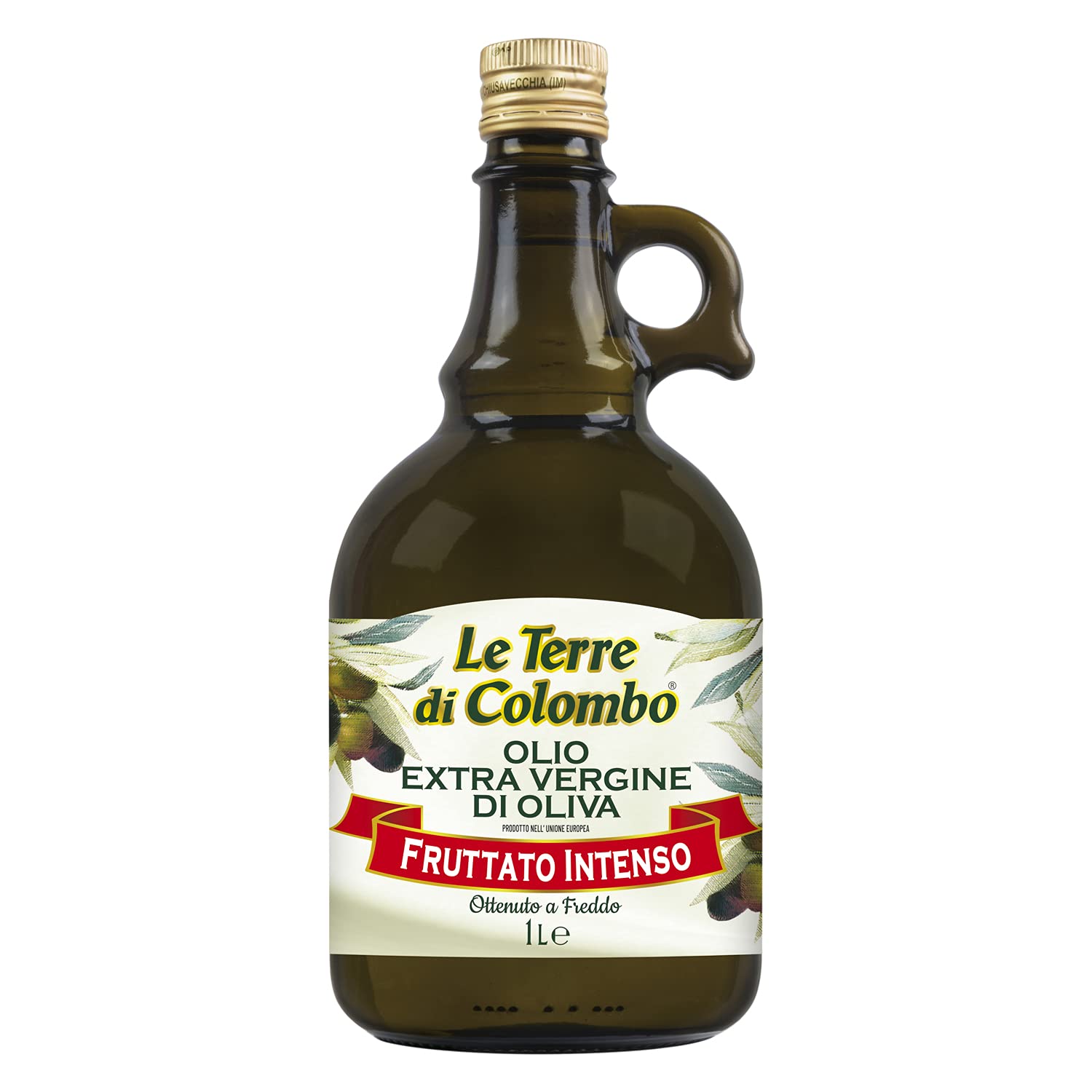 Le Terre di Colombo European Extra Virgin Olive Oil, Extra Fruity - 1 L