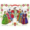DMC Henry VIII Cross Stitch Kit – 16 Count White Aida Cotton Design