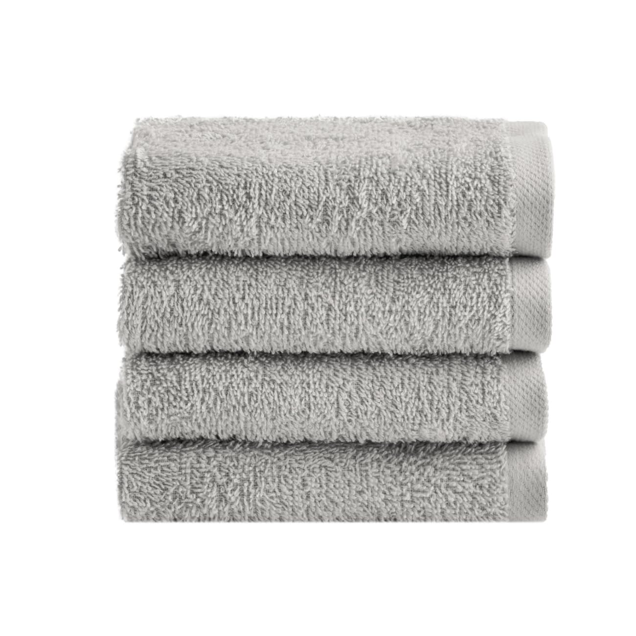 Nella Biagini Minerva Cotton Washcloths - Set of 4 Soft Terry Towels