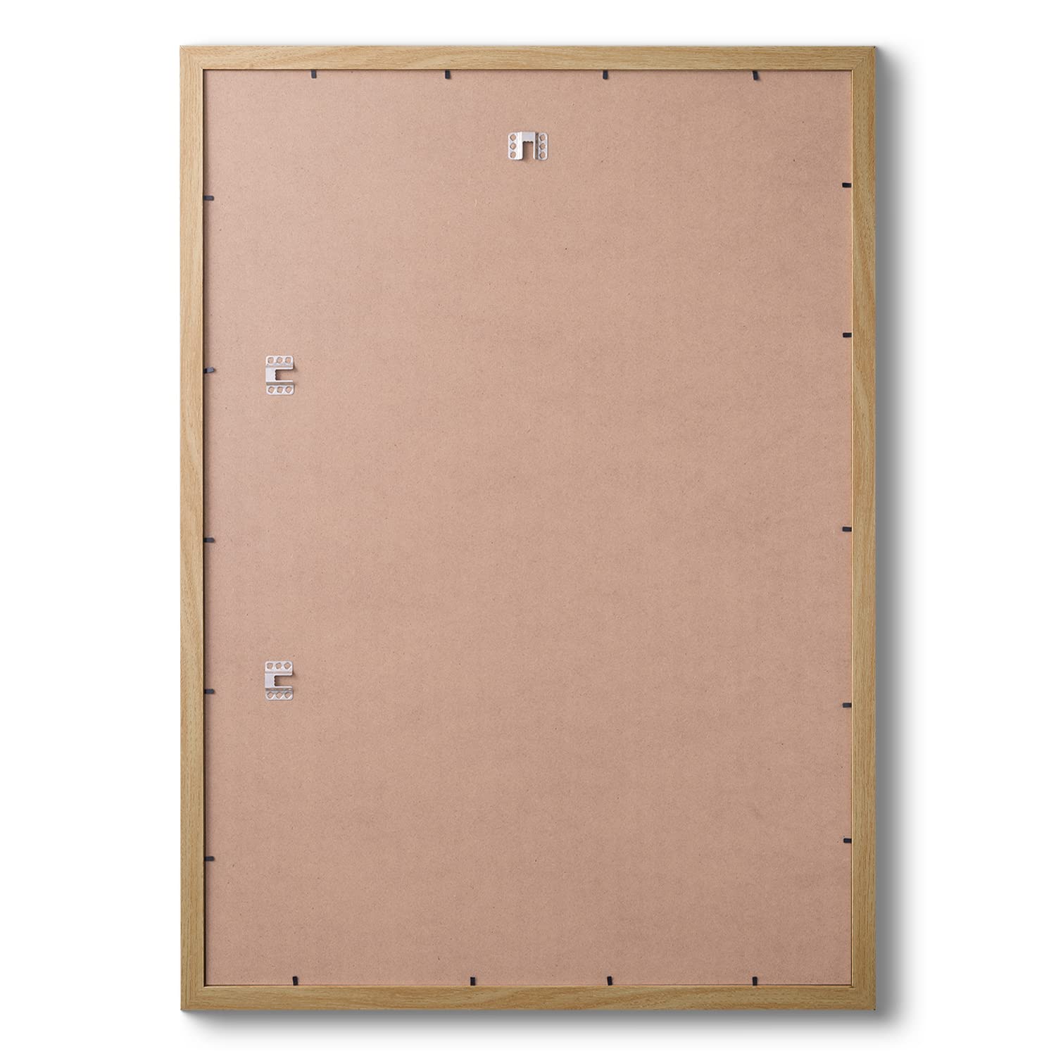 Fabian Clarke London A1 Oak Wooden Picture Frame with White A2 Mount